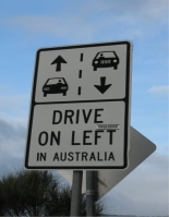 road sign