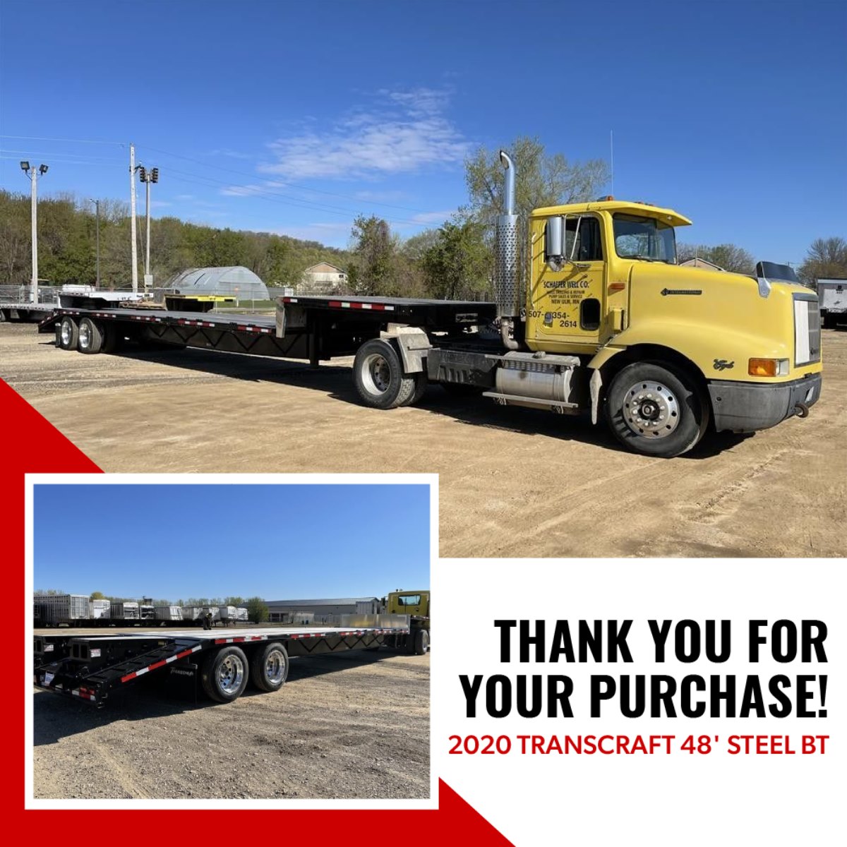 drop deck semi trailers