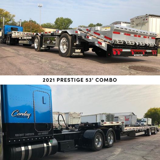 drop deck trailers 