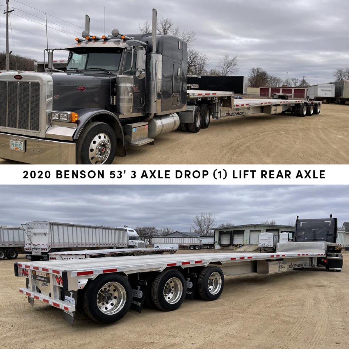drop deck trailer