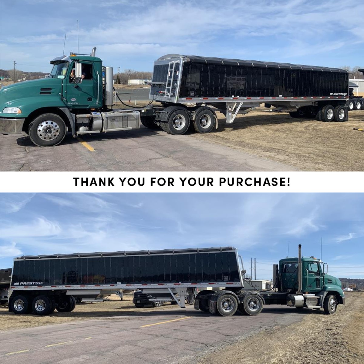 Prestige grain hopper trailer