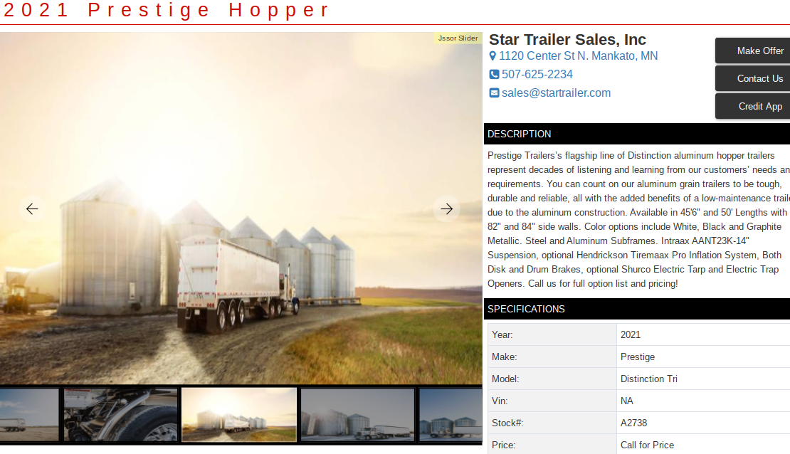 semi trailer for sale in kentucky