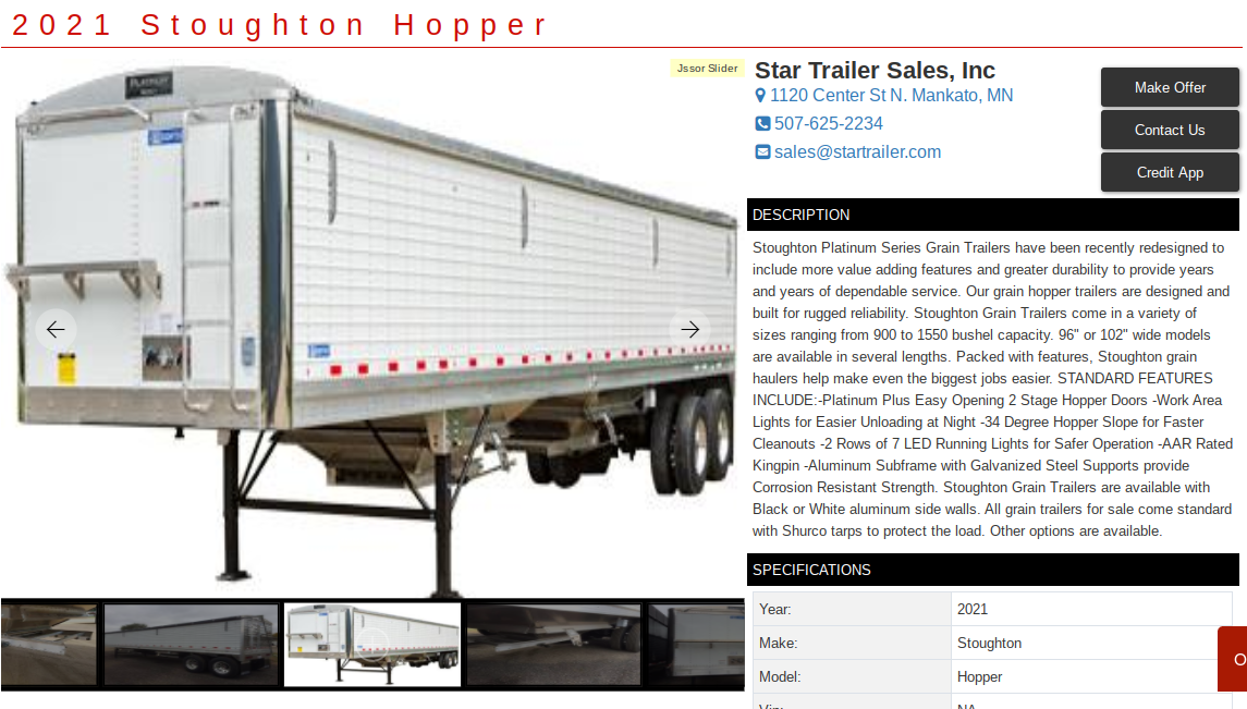 semi trailer sales kansas city