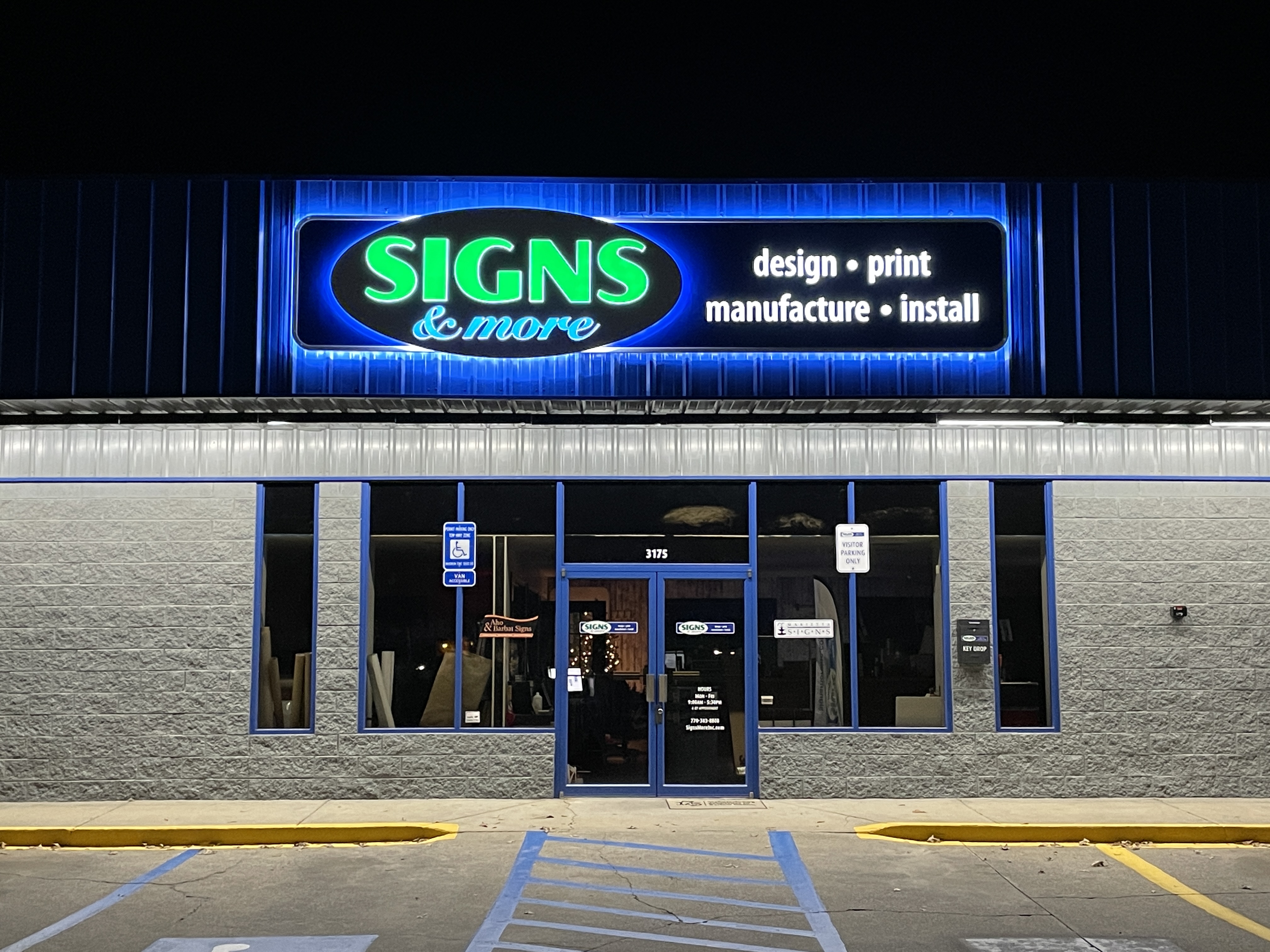 Signs and More at Night