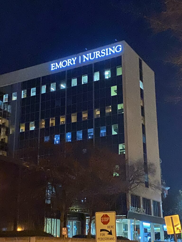 Signature Building Sign - Lighted Channel Letters