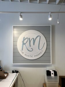 Routed 3-D Business Interior Sign