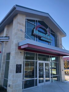 Lighted Channel Letters mounted on Windows