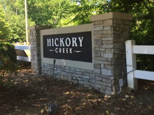 Neighborhood Monument Sign