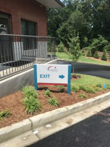 Wayfinding Arrow Directional Sign