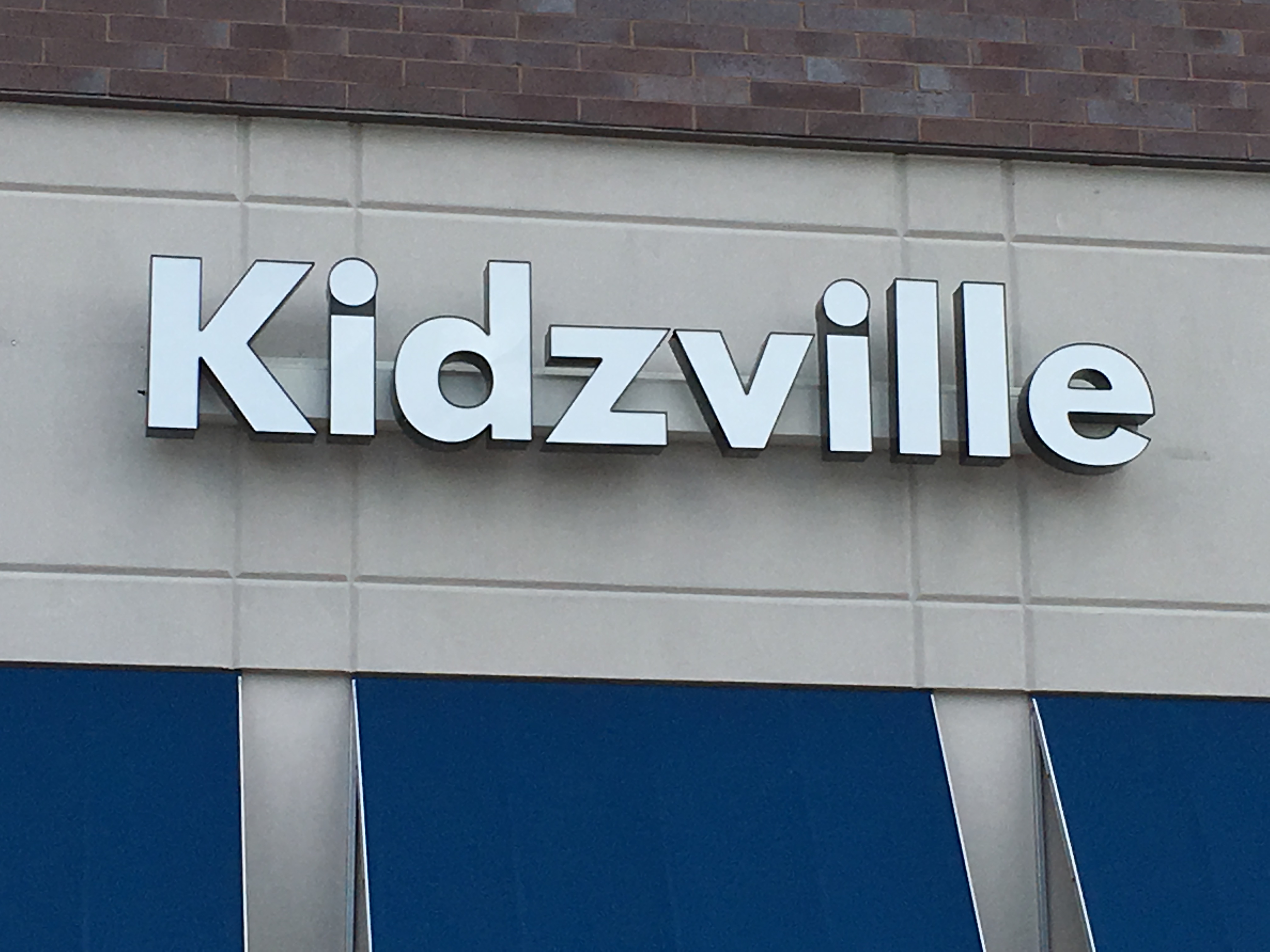 New Illuminated Channel Letter Sign for Kidzville in Pittsburgh, PA