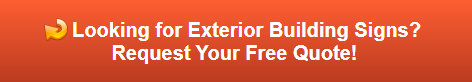 Free quote on exterior building signs in Butler PA