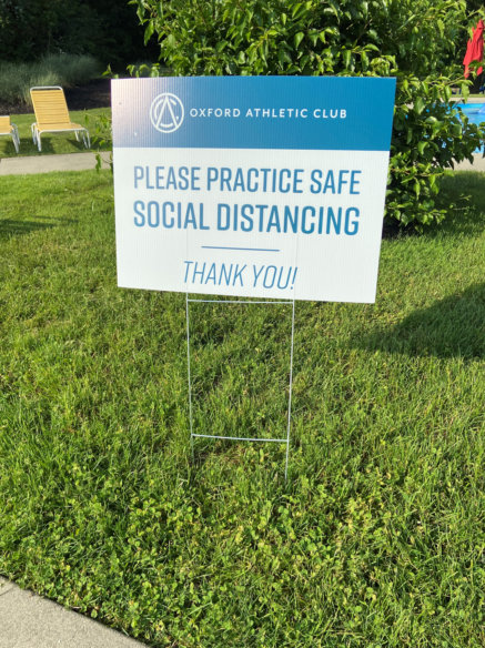 Wexford PA Yard Signs for Social Distancing