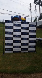Lash Spa Studio of Stockbridge GA'sbanner created by Impact Signs of McDonough GA