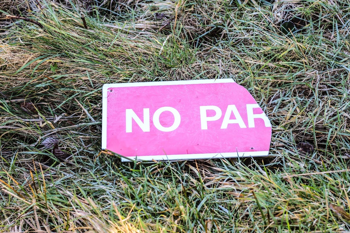 Damaged Signs