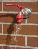 Leaky garden faucet