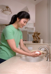 Wash hands