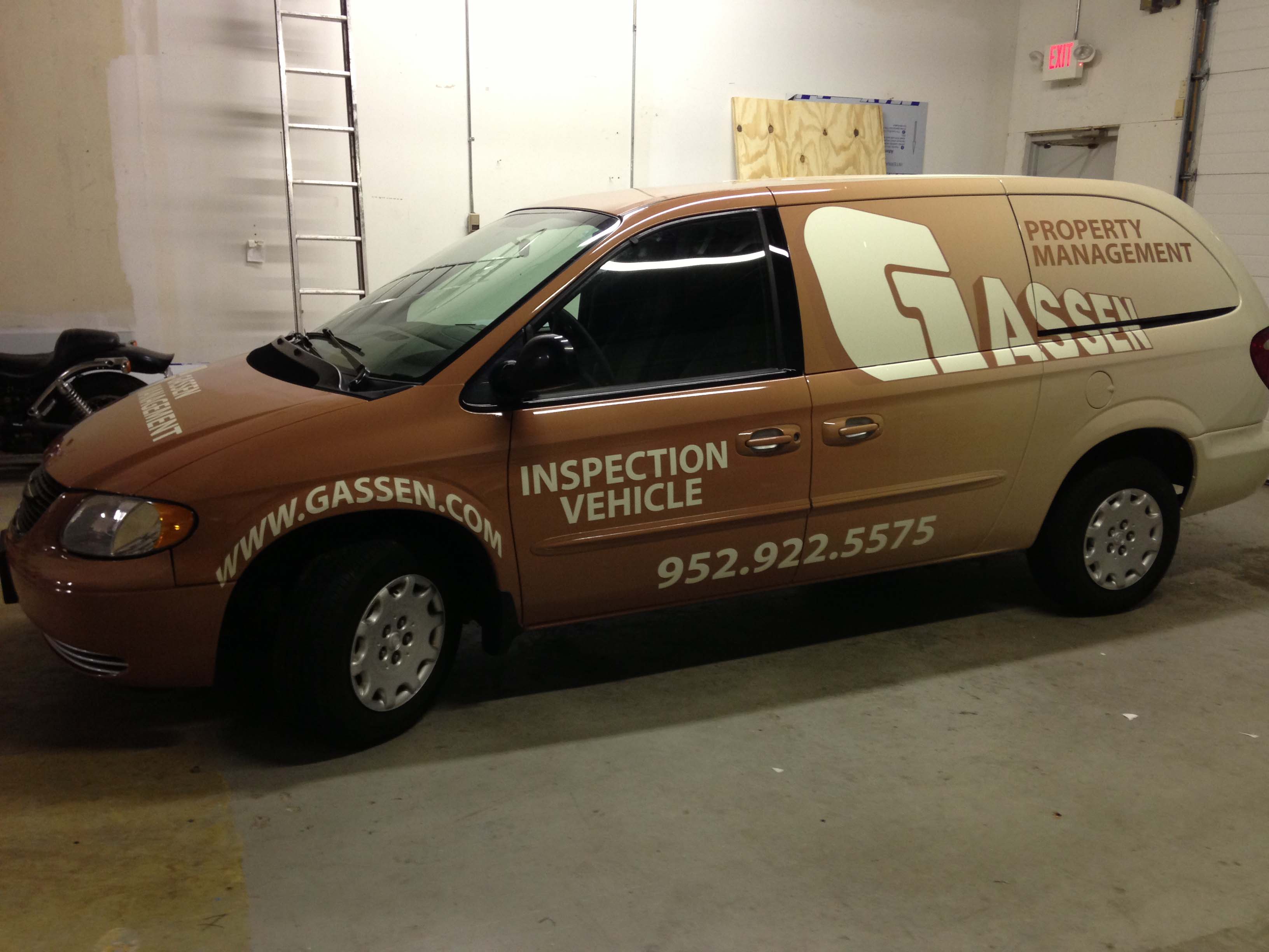 Full (Mini Van) Vehicle Wrap for Gassen Companies Property Management in Eden Prairie, MN