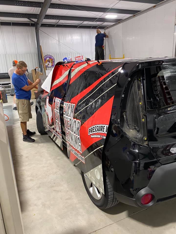 Custom Commercial Automotive Wraps in Montgomery, Texas and the Surrounding Area