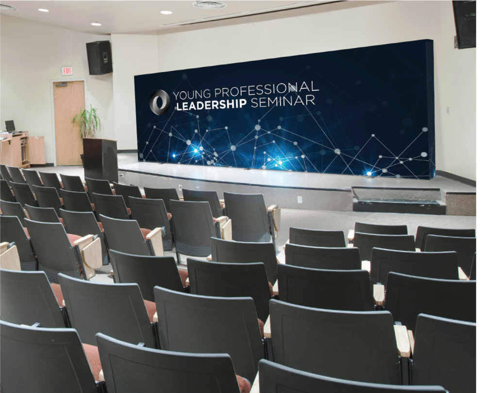 Naperville, IL - Backwall Display for Your Next Seminar | Signage Industry News