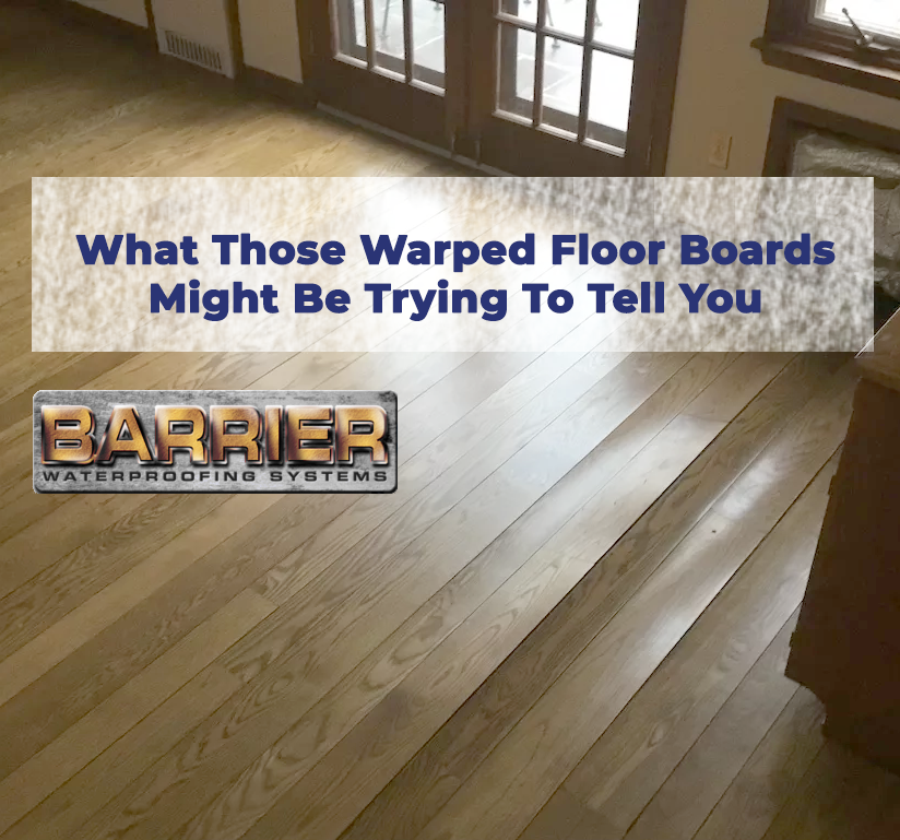 Warped Floor Boards – How They Happen | BARRIER Waterproofing in Tennessee