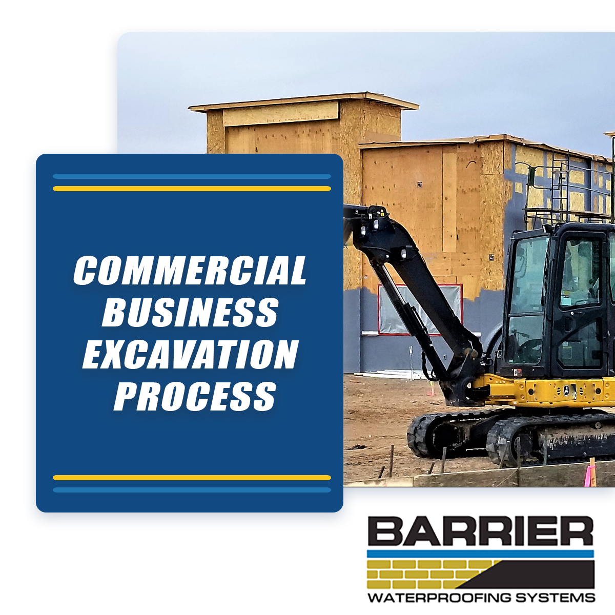 Business Process of Commercial Excavation Services BARRIER Nashville, Tennessee