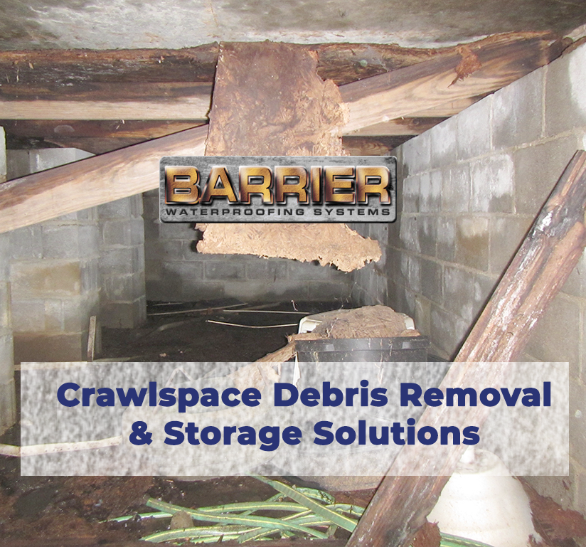 Nashville, TN - What Items Are Safe to Store in your Crawlspace? | BARRIER