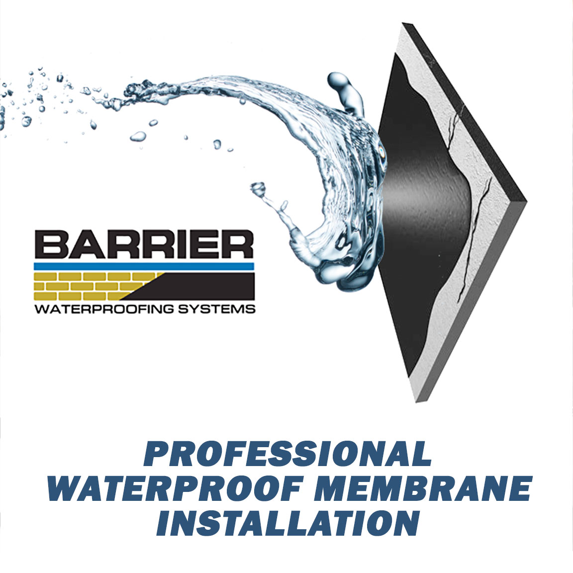 Professional Waterproofing Membrane Application and Installation | BWS Nashville