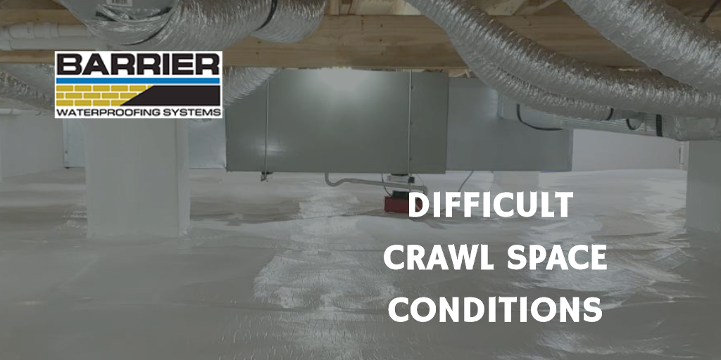Difficult Crawl Space Conditions for Nashville, TN Encapsulation Service