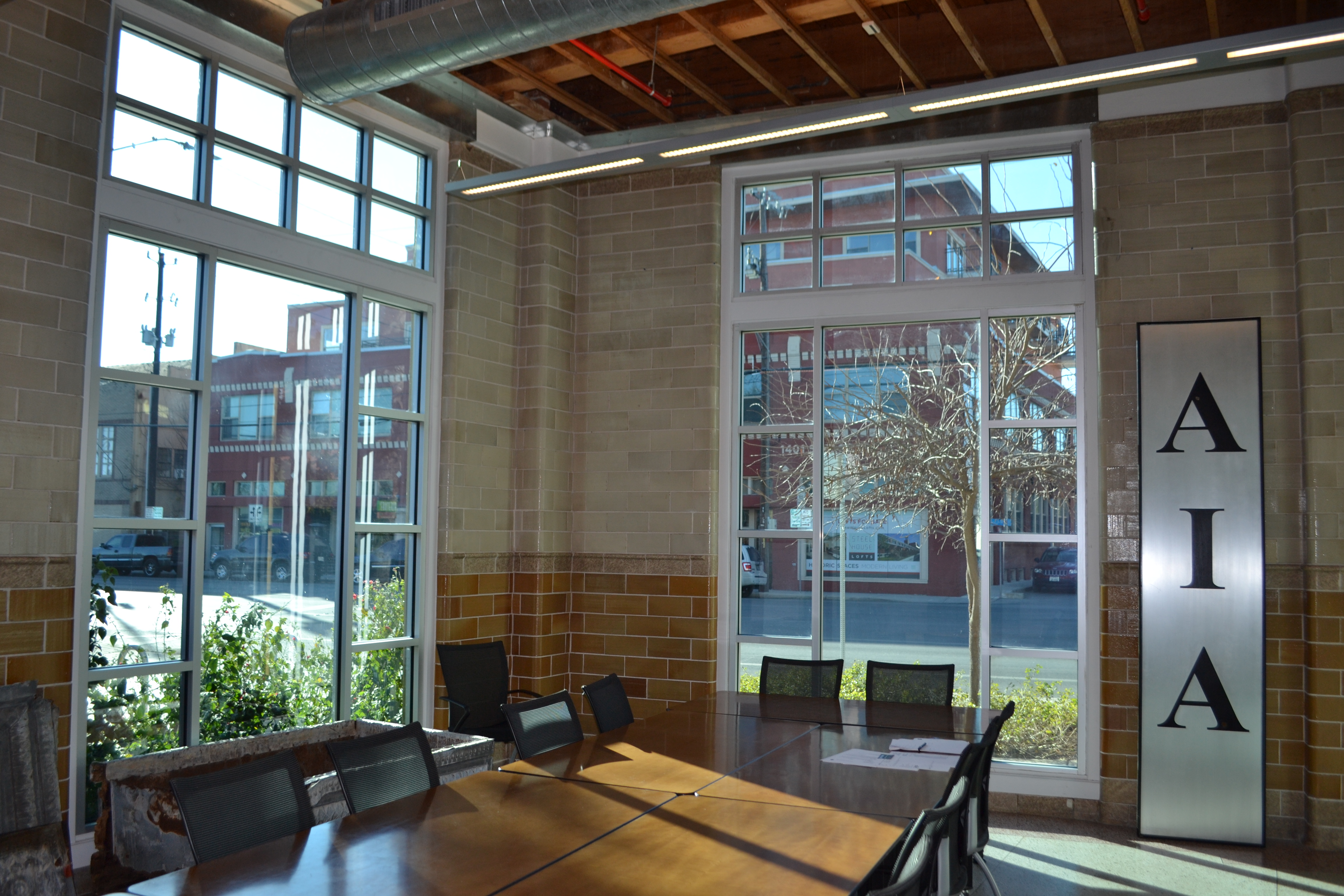 Heat Reduction Window Film Installation Provided in San Antonio, TX for American Institute of Architects San Antonio
