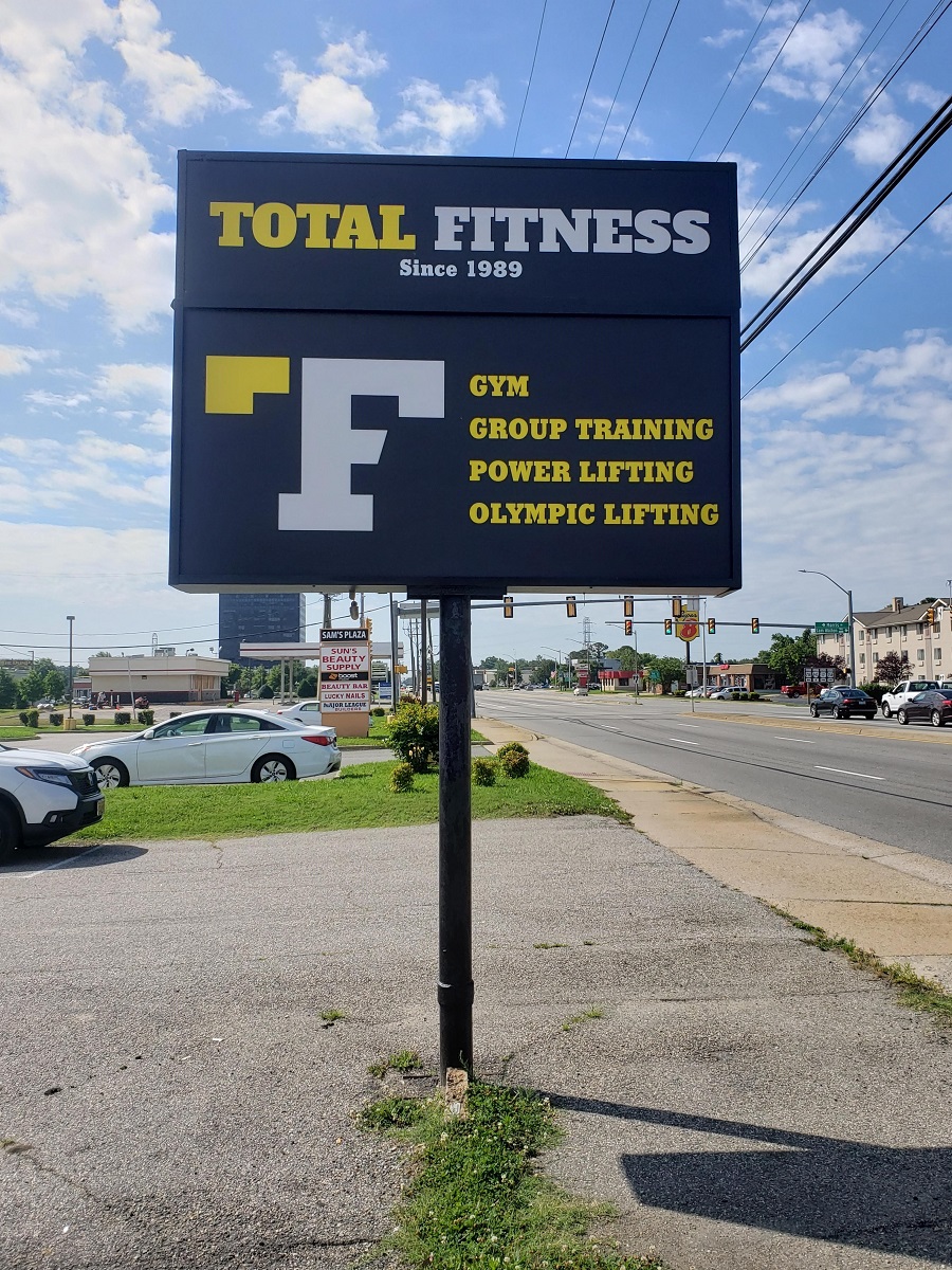 Newport News, VA - Pole Signs Boost Visibility and Promote Brand for Businesses