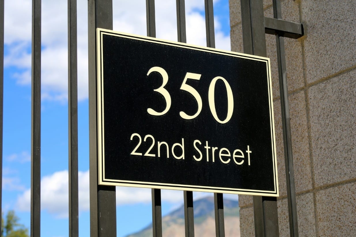 Address Signs