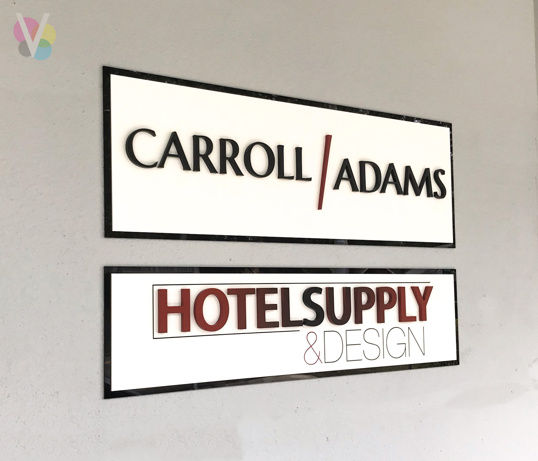 Orlando, FL - Custom Dimensional Acrylic Sign Installation - Signs &amp; Graphics Project