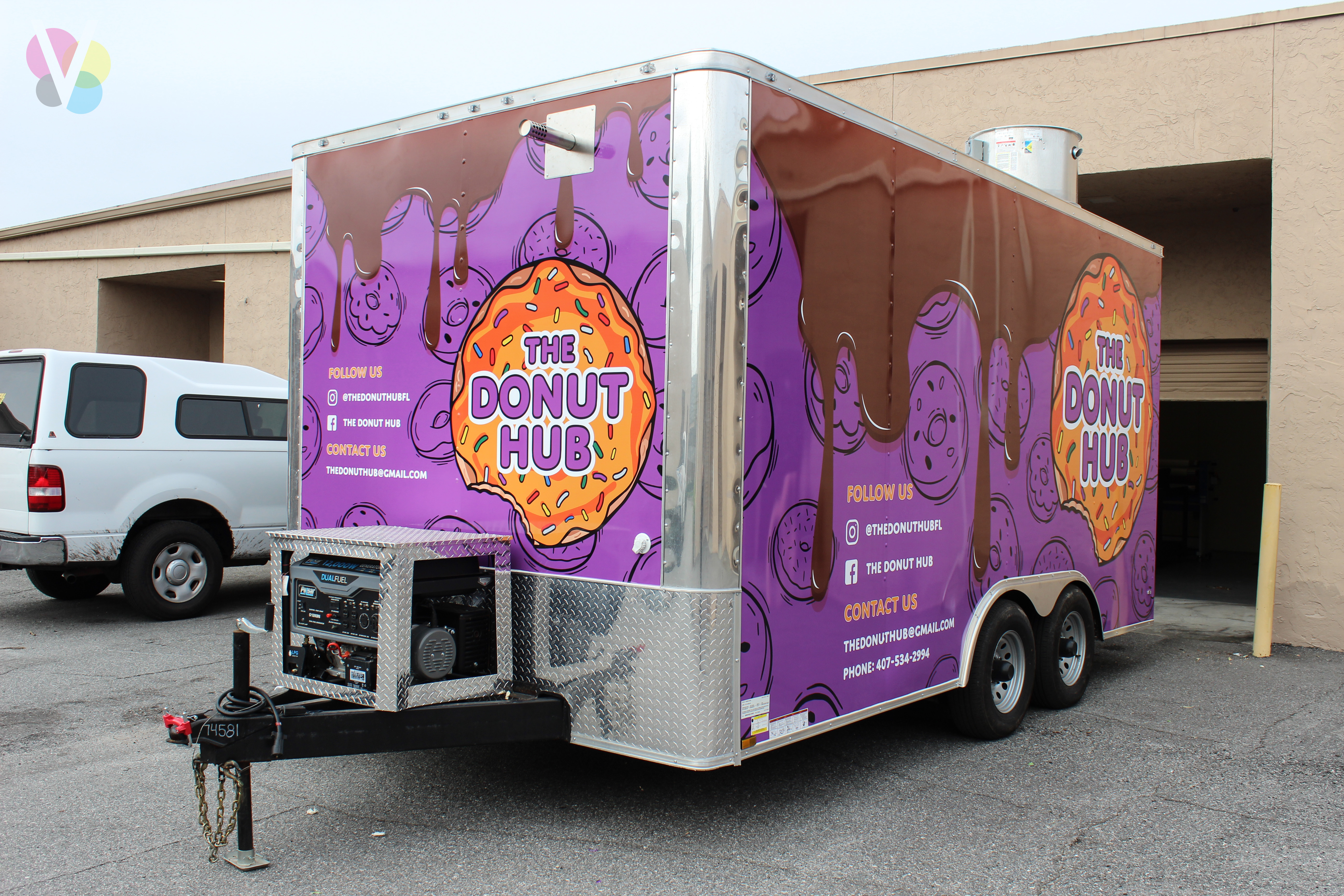 Orlando, FL - Vinyl Vehicle Wrap For New Food Truck - Signs &amp; Graphics Project