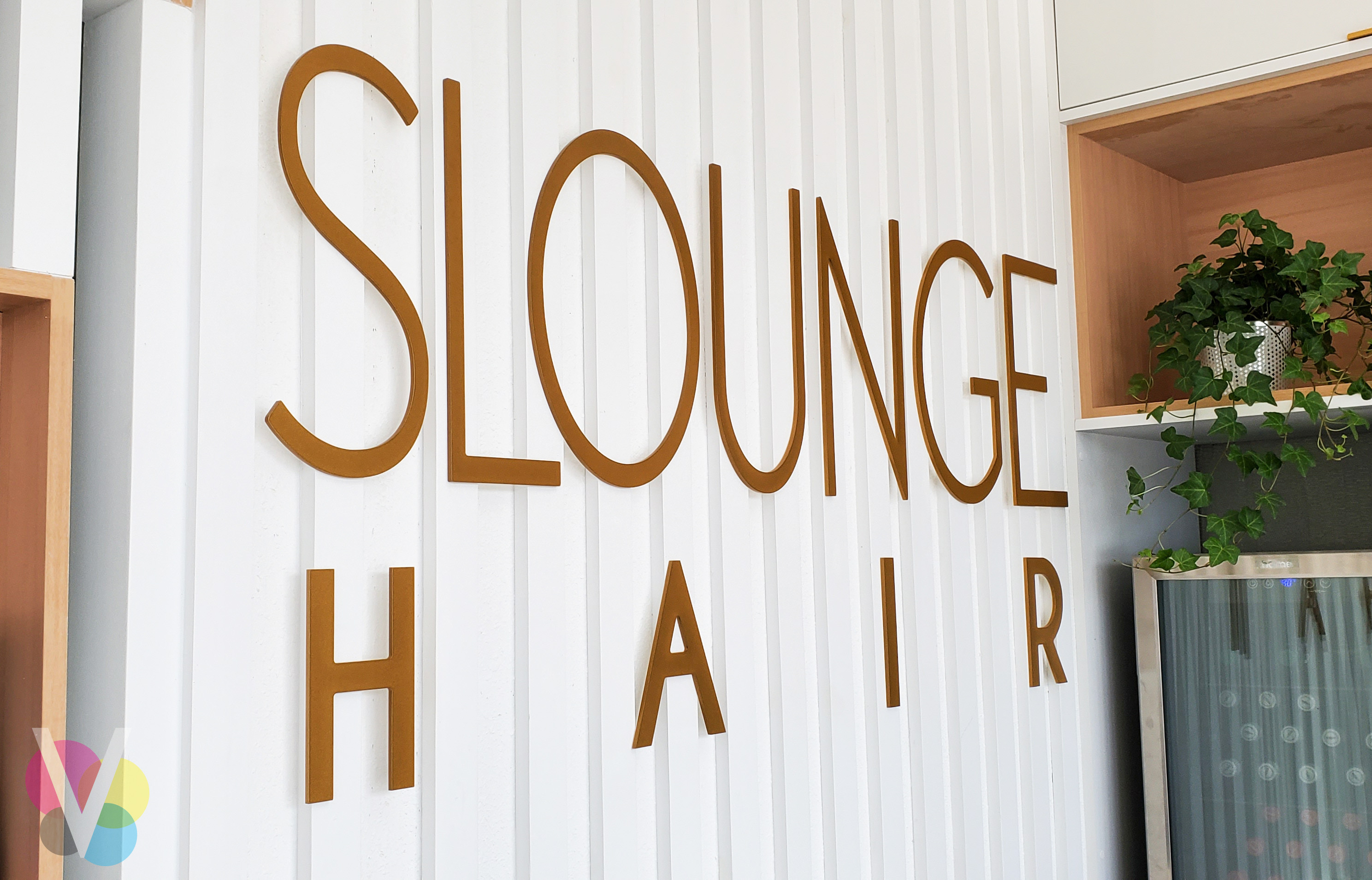 Orlando, FL - Custom Dimensional Acrylic Letter Lobby Sign Installation for Hair Salon