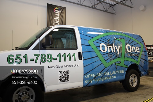 Fleet Vehicle Wrap St. Paul MN