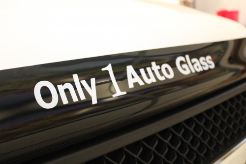 Bug Deflector Lettering - click for video slideshow Vehicle Wrap