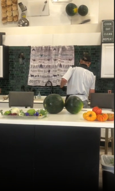Pleasanton, CA - Aurora Catering Company Demos at the Alameda County Fair