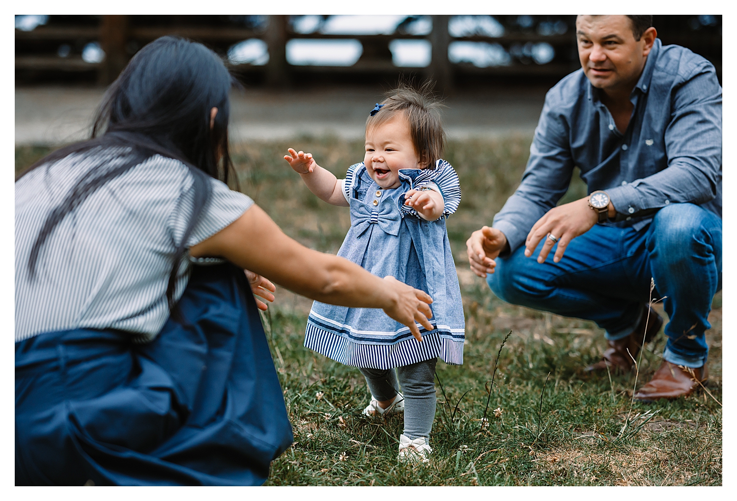 Outdoor family photography session