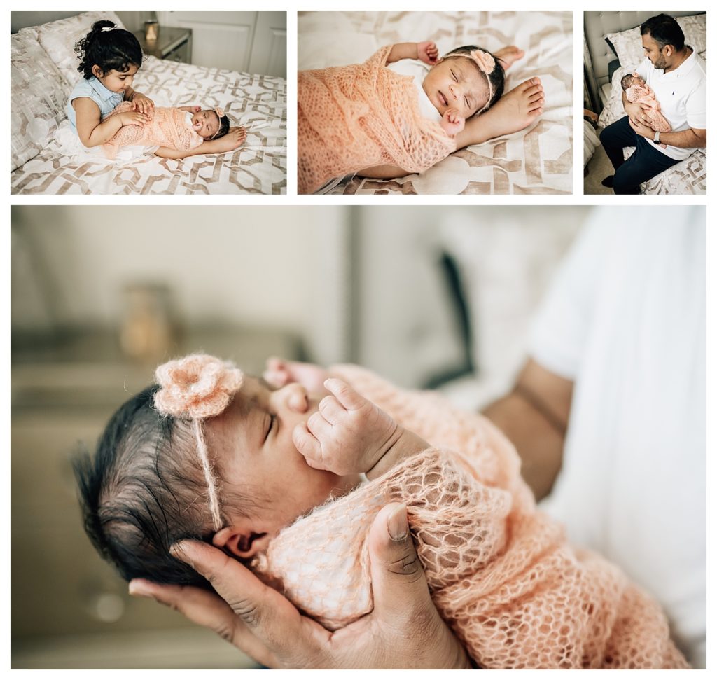 in-home newborn session