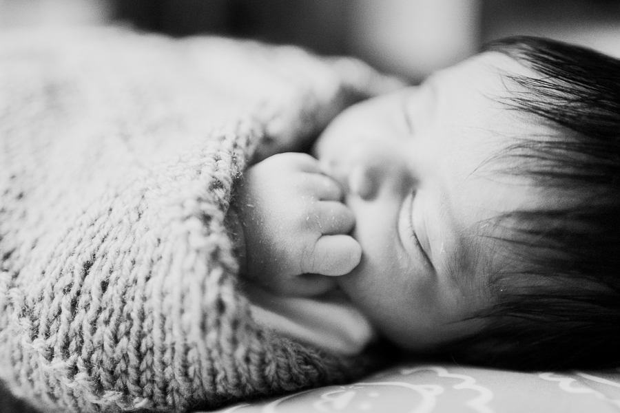 In-home newborn session