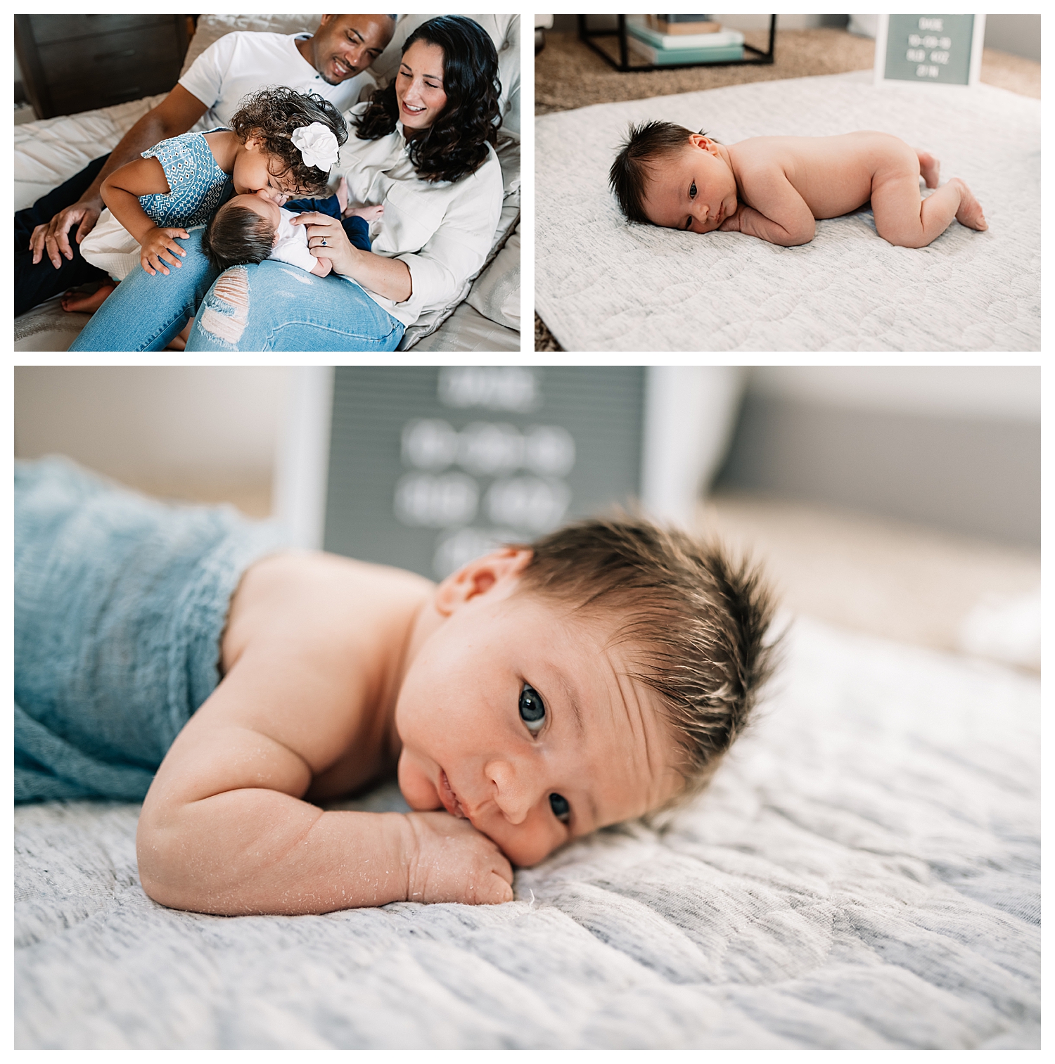 In-home newborn session