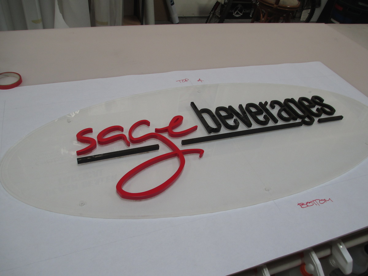 Sage lobby Sign 