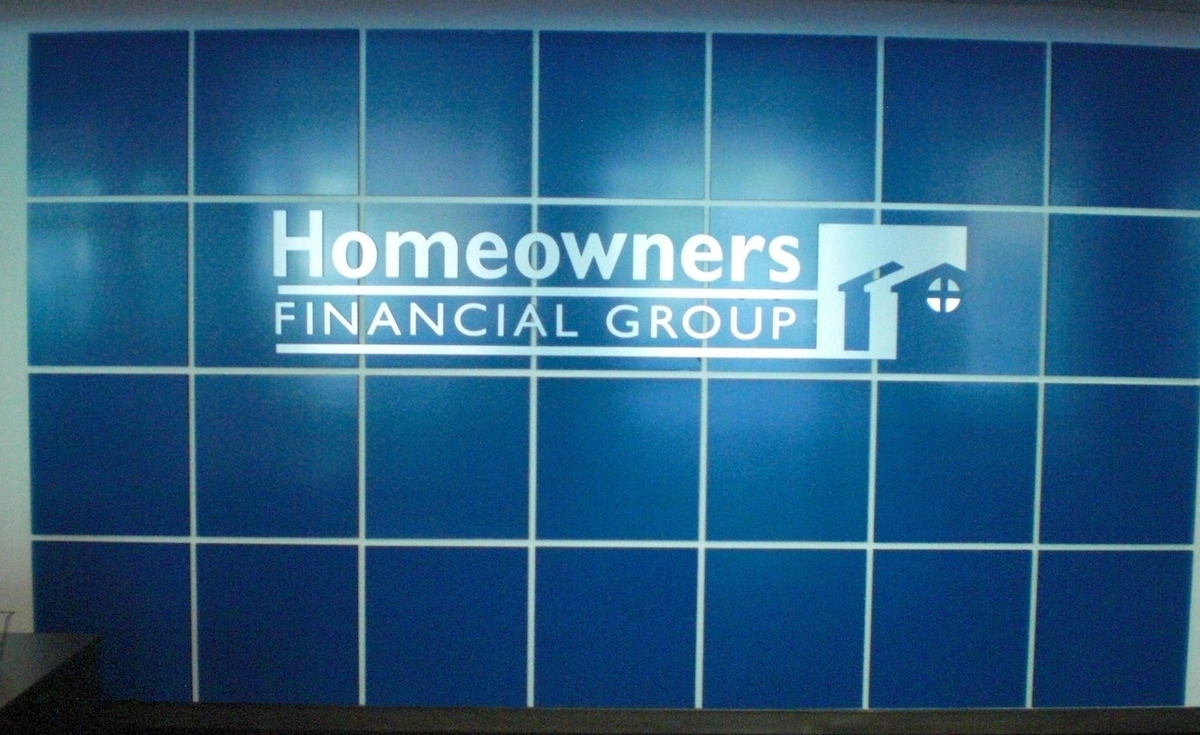 Full wall custom Lobby Signs