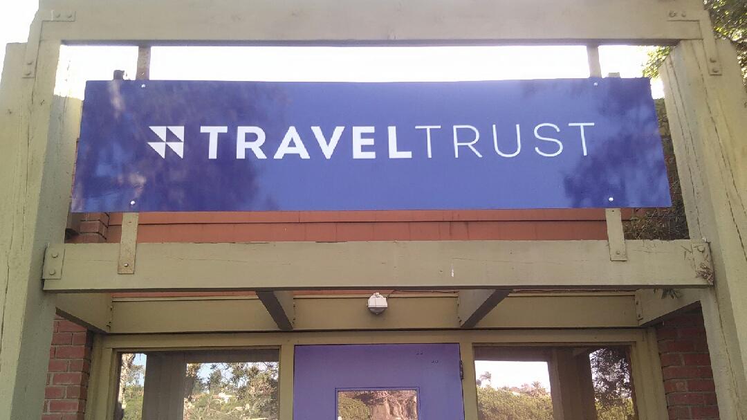 A vinyl reface on existing Aluminum sign