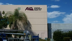 ASH Building Signs up high