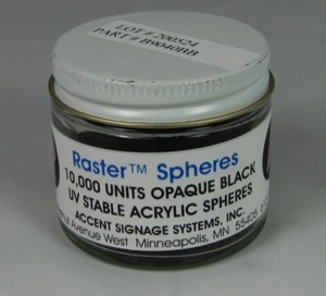 ADA Sign Materials - Rasters are very small and come in colors and metal