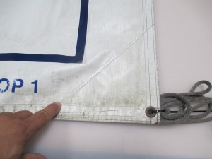 reinforced corners spread the stress