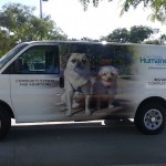 Humane Society Van wrap