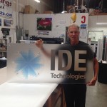 IDE Lobby Sign Carlsbad CA