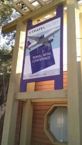 A vinyl reface on existing Aluminum sign